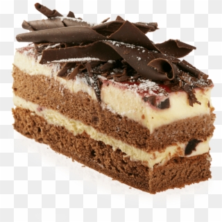 Chocolate Cake Slice - Chocolate Cake Png Hd Birthday, Transparent Png