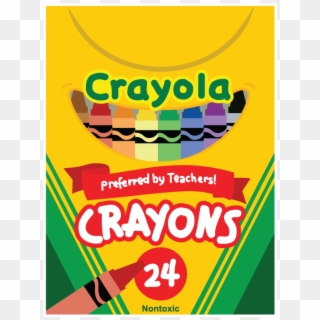 Crayon Box - 8 Box Of Crayons, HD Png Download