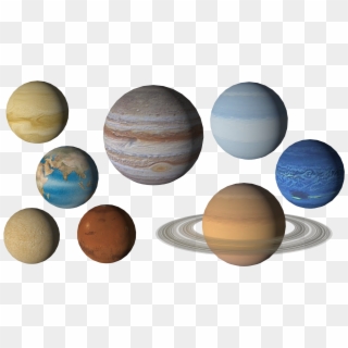 Planet Transparent Png - Planets 3d Model Free, Png Download
