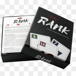 Rank Card Game Open Box Png - Box, Transparent Png