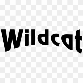Black And White Wildcat Mascot Logo, HD Png Download