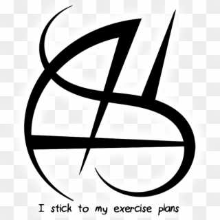 “i Stick To My Exercise Plans” Sigil For Anonymous, HD Png Download