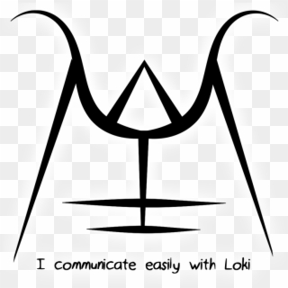“i Communicate Easily With Loki” Sigil Requested By - Loki Sigil, HD Png Download