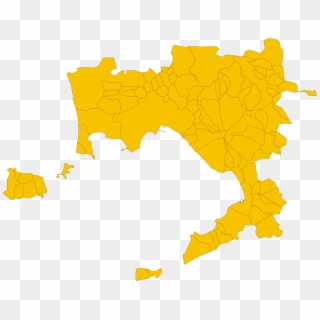 Map Of Metropolitan City Of Naples, Region Campania, - Marigliano, HD Png Download