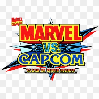 Marvel Vs Street Fighter Png - Marvel Vs Capcom Clash Of Super Heroes Logo, Transparent Png