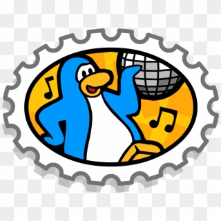 Party Icon Png - Puffle Club Penguin Stamps Activities, Transparent Png