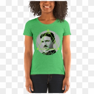 Women's 3 6 9 Nikola Tesla Pop Vortex Short Sleeve - T-shirt, HD Png Download