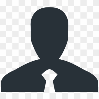 Businessman Head Silhouette, HD Png Download