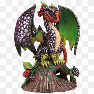 Blackberry Pattern Dragon Scales Statue By Stanley - Figurine, HD Png Download
