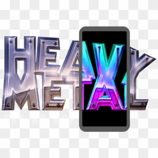 Heavy Metal Ar Logo Clean - Heavy Metal, HD Png Download