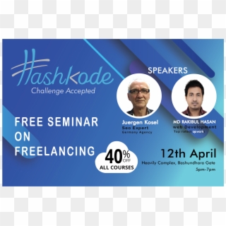 Free Seminar On Freelancing - Poster, HD Png Download