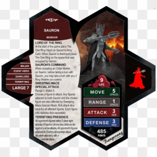 The Book Of Sauron - Heroscape Cards, HD Png Download