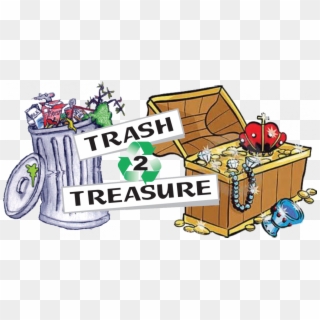 Clip Art Free To Treasure Day White Bear Lake Minnesota - Trash Treasure, HD Png Download