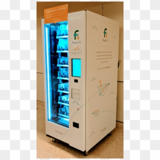Project Fi Vending Machine At San José International - Google Fi Vending Machine, HD Png Download