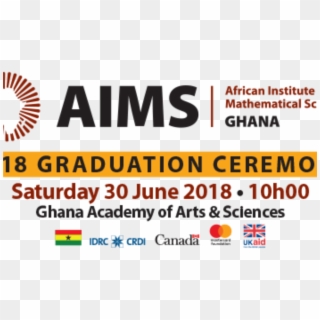 Aims Grad Ghana - African Institute For Mathematical Sciences, HD Png Download