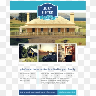 012 Real Estate Templates Template Ideas Tb - Horse Property For Sale Mailer, HD Png Download