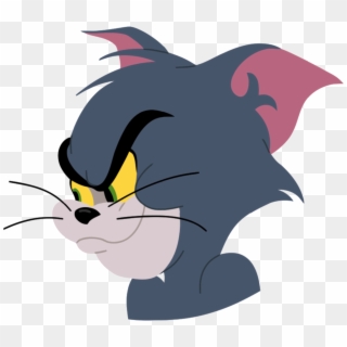 Tom Face - Tom And Jerry Tom Head, HD Png Download