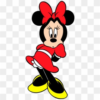 Com O Fundo Transparente - Minnie Mouse Middle Finger, HD Png Download