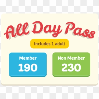 All Day Pass - Sign, HD Png Download