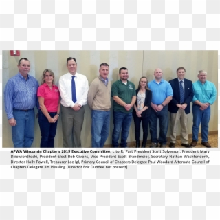 The Wisconsin Chapter's Executive Committee Took The - Social Group, HD Png Download