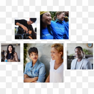 Innovation Begins With Inclusion - Collage, HD Png Download