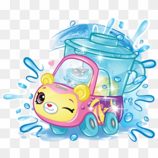 shopkins cutie car car wash