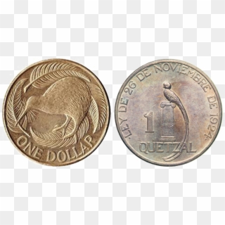 A Kiwi And A Quetzal - Quetzal Coin, HD Png Download