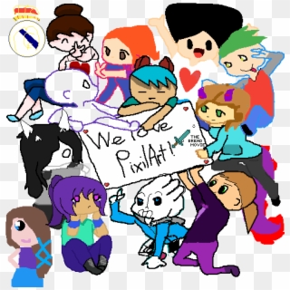 One Spot Left To Show Your Love To Pixilart - Cartoon, HD Png Download