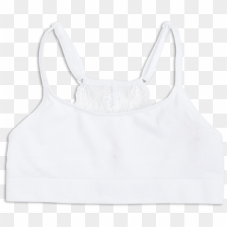 Short Seamless Top White - Undershirt, HD Png Download