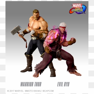 商品内容 - Evil Ryu Marvel Vs Capcom Infinite, HD Png Download