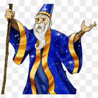 Wizard Png Transparent Images - Clipart Wizard Transparent Background, Png Download