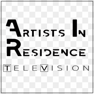Artists In Residence Tv - Black-and-white, HD Png Download