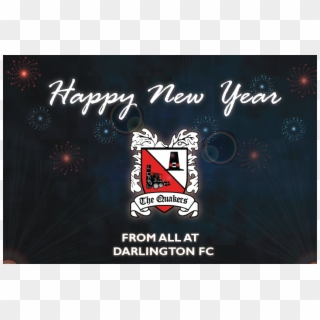 Happy New Year - Darlington F.c., HD Png Download