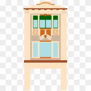 This Free Icons Png Design Of Shop House - Cartoon, Transparent Png