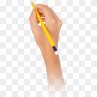 Our Service 54e349fb8296fe81716c0a8b Hand Pencil 1 - Hand Hold Pencil Png, Transparent Png