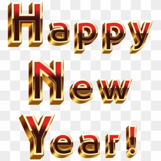 Transparent New Year Backgrounds Transparent Happy - Graphic Design, HD Png Download