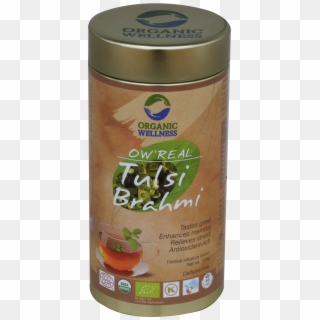 View Details Ow Real Tulsi Brahmi Organic Wellness - Cream Soda, HD Png Download