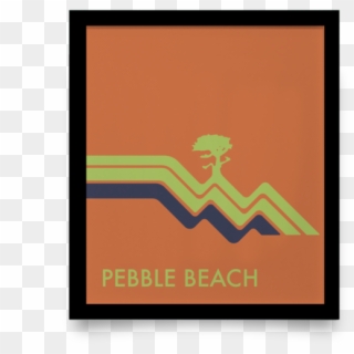 Pebble Beach Waves Lie Loft - Graphic Design, HD Png Download
