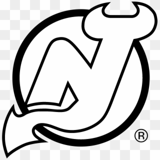 New Jersey Devils Logo Png - New Jersey Devils Logo Outline, Transparent Png