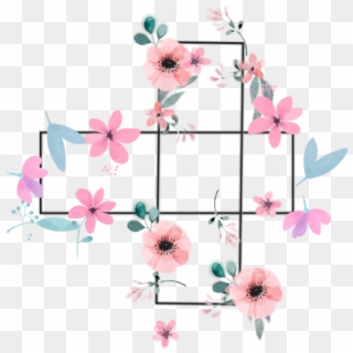 Cause Flowers - Aesthetic Overlays Png Flowera, Transparent Png