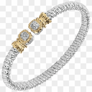 14k Gold & Sterling Silver Bracelet - Png Silver Bracelets, Transparent Png