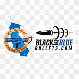 Black Blue Bullets To Sponsor California State - Shoot Rifle, HD Png Download