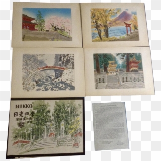 Eiichi Kotozuka Wood Block Prints Four Seasons Of Nikko - Collection, HD Png Download