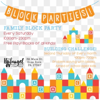 Blockparty Fbimage - Graphic Design, HD Png Download