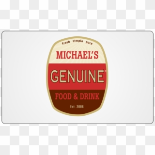 Gift Cards - Michaels Genuine, HD Png Download