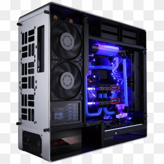 Unique Hdd & Psu Chamber Design - Win 909 Build, HD Png Download