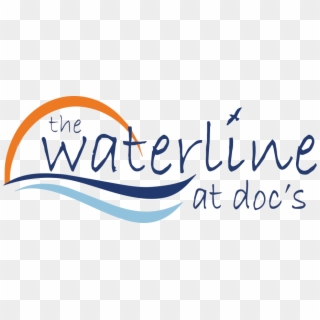 The Waterline At Doc's - Calligraphy, HD Png Download