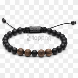 Free Png New Men Bracelet Beads Png Image With Transparent - Black Onyx Stone Bracelet, Png Download