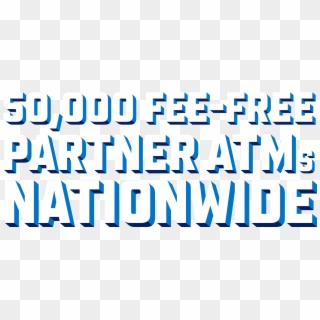 Fifth Third Bank 50,000 Fee Free Partner Atms Nationwide - Tan, HD Png Download