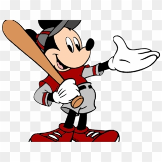 Clipart Wallpaper Blink - Mickey Mouse Baseball Clipart, HD Png Download